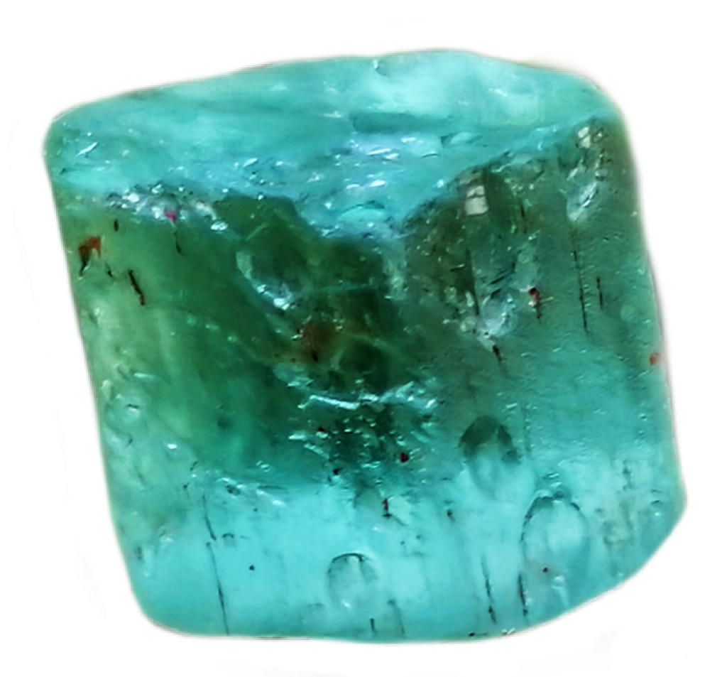 Natural Vanadium beryl crystal
