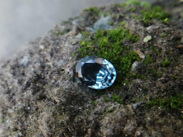 Colour : Greyish Blue Shape : Oval Weight : 1.49 cts Dimension : 8.3 x 6.4 x 3.7 mm Treatment : Unheated Clarity : VS • CSL - Colored Stone Laboratory Certified ( GIA Alumni Association Member ) • CSL Memo No : 4D9F37453E25 Spinel is the magnesium-aluminum member of the larger spinel group of minerals with chemical formula MgAl₂O₄. Spinel is actually a large group of minerals. Gahnite, hercynite, ceylonite, picotite, and galaxite are all part of the spinel group. This oxide mineral is a Cubic crystal system with 7.5–8.0 hardness according to the Mohs hardness scale. Spinels Specific Gravity is depending on the composition of chemicals such as Zn-rich spinel can be as high as 4.40, otherwise, it averages from 3.58 to 3.61. Spinel has many colors such as red, pink, blue, lavender/violet, dark green, brown, black, colorless, gray. Spinel is a single reflective Non-pleochroic gemstone and Anomalous in some blue zincian varieties. It can be found as Opaque, Translucent or transparent. Spinel RI value is n = 1.719 Some red and pink spinels have fluorescence under UV Light. also, Some spinels have magnetism Weak to medium. Natural spinels typically are not enhanced. Spinels are found in Madagascar, Sri Lanka, Vietnam, Myanmar, Tanzania, Kenya, Nigeria, Afghanistan, Albania, Algeria, Atlantic Ocean, Australia, Belgium, Bolivia, Brazil, Cambodia, Canada. Spinel has long been found in the gemstone-bearing gravel of Sri Lanka. Since 2000 in several locations around the world have been discovered spinels with unusual vivid colors. when the mineral is pure, it’s colorless. That's called allochromatic gemstones. Als, Spinels are found with 4-rayed stars and 6-rayed stars. Some spinels are found with a color-changing effect such as Blue to violet, Grayish-blue to reddish-violet and some stones from Sri Lanka change from violet to reddish violet, due to the presence of Fe, Cr, and V. Blue Spinel is a very special gemstone because it is one of the few that occur naturally. The blue Spinel is colored from the impurity of Cobalt in the crystal lattice. High Color saturation in blue Spinels are always colored by Cobalt and are extremely rare to find. Cobalt spinel has high market value. Healing Properties of Spinels 👇 Spinel is known as the stone of revitalization. This MgAl2O4 mineral powers make the gums and teeth stronger and is also beneficial for gums, skin, slimming the healthy and overweight body and cancer healing. Spinel promotes physical vitality, refills the energy and eases exhaustion. Spinel is a very soothing stone, as it calms and relieves stress, anxiety, PTSD and depression. Also, Spinel is working with chakra balancing. Black Spinel - Earth Star Chakra , Red or Pink - Spinel Base Chakra, Green Spinel - Heart chakra, Blue Spinel - Throat chakra, Purple Spinel - Crown chakra.