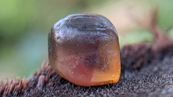 Ceylon Natural Rare Tetragonal Bi Colour Zircon Crystal from Danu Group Gemstones