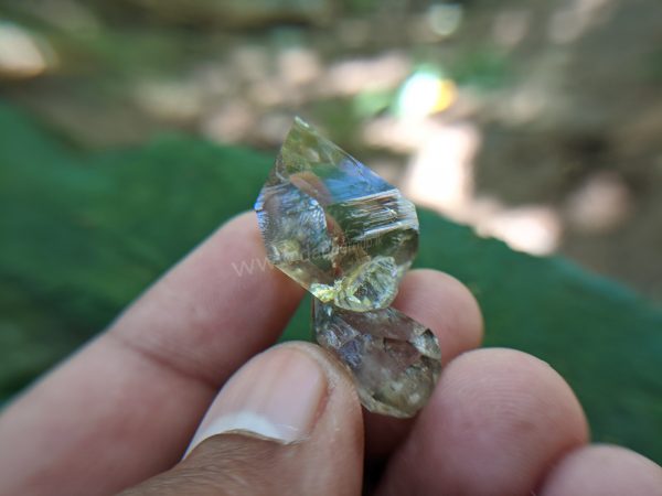 Terminated Natural Quartz TWIN CRYSTAL SRI LANKA from danu group gem collection