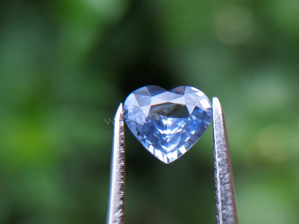 Ceylon Natural Blue Sapphire Heart from Danu Group collection 2021 January