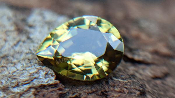 Ceylon Natural Green Sinhalite Rare Gemstones from Danu Group Gemstones Collection