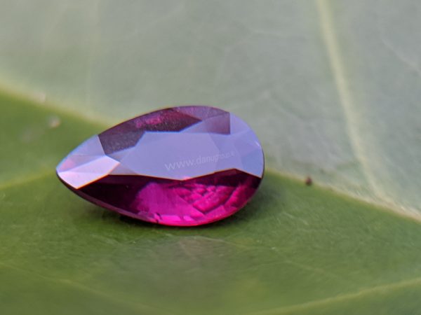 Ruby - Amazing Pear (drop ) shape Natural Ruby From Danu Group Gemstones Collection