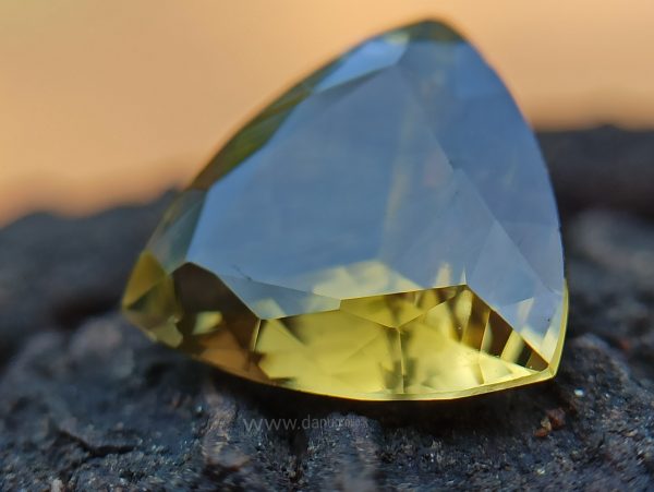 Natural Yellow Tourmaline from Sri Lanka - Danu Group Gemstones Collection