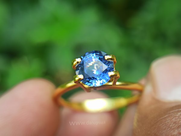 Ceylon Cornflower Blue Sapphire - Danu Group Gemstones