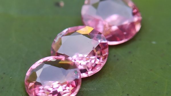 Ceylon Pink Sapphire Gemstones Lot danugroup.lk