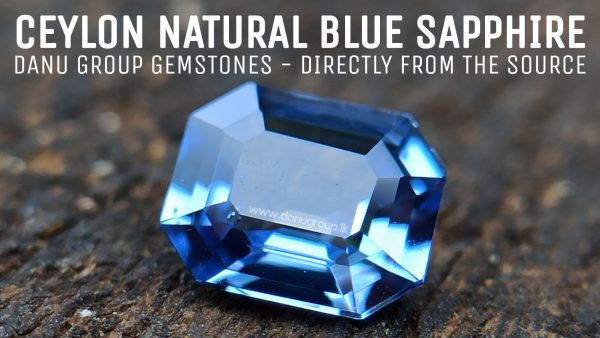 Ceylon Natural Blue Sapphire Danu Group gemstones