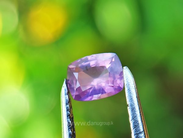 danugroup.lk - ceylon natural Violet Sapphire and pink sapphire Couple danu group Gemstones