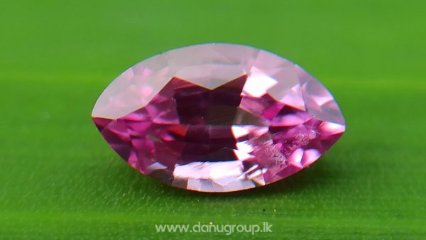 Ceylon Natural Pink Sapphire marquis shape stone from Danu Group