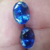 Ceylon Natural Blue Sapphire Heated Couple Dimension : 7.50mm x 10mm x 6.6mm / 7mm x 9.8mm x 5.5mm Weight : 4.20 Cts / 3.10Cts Shape : Ovel Colour : Blue Clarity : Clean Treatment : Heated Mineral : Ratnapura Sri Lanka