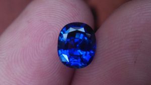 Ceylon Natural Blue Sapphire Unearthed from city of gem Ratnapura Sri Lanka. According to Vedic Astrology Blue Sapphire represents the planet of saturn. It is said that if blue sapphire gemstone gives good effects to wearer can achieve huge success in life.