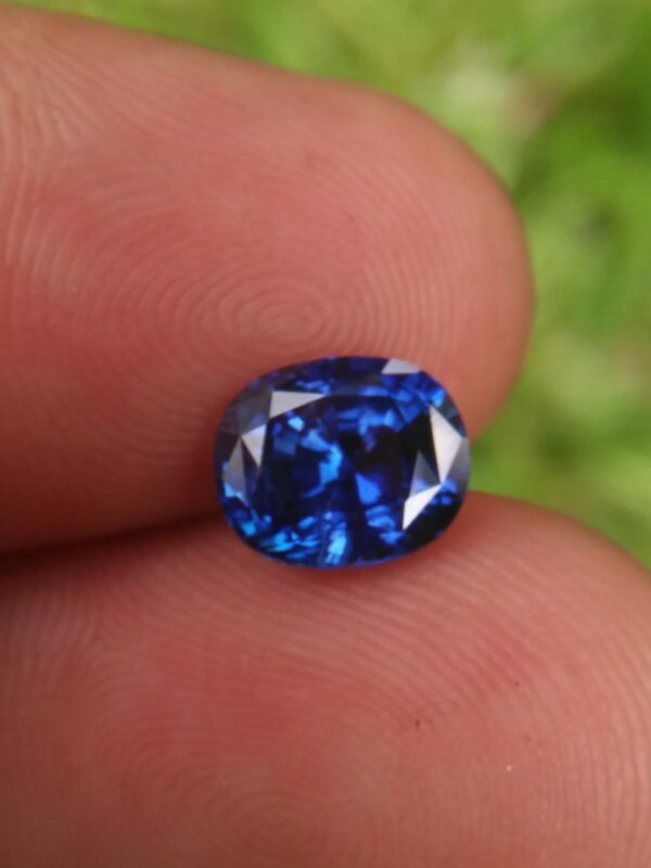 Ceylon Natural Blue Sapphire Unearthed from city of gem Ratnapura Sri Lanka. According to Vedic Astrology Blue Sapphire represents the planet of saturn. It is said that if blue sapphire gemstone gives good effects to wearer can achieve huge success in life.
