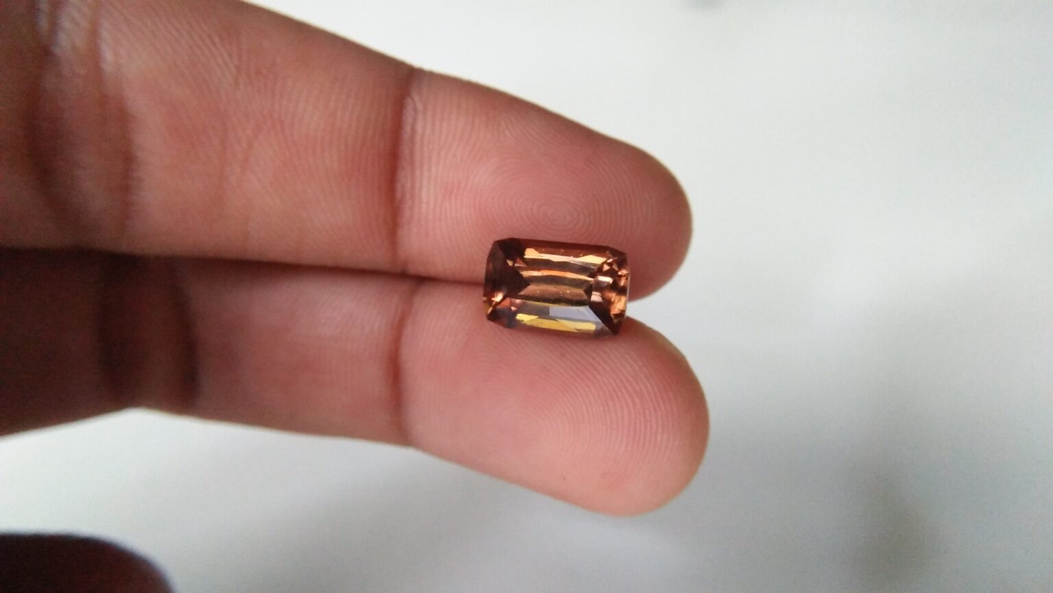 Ceylon Natural " chocolate 🍫" Zircon called "jargoon". It's 4.70cts weight, 11mm x 7mm x 5.3mm dimension stone unearthed from city of gem Ratnapura Sri Lanka