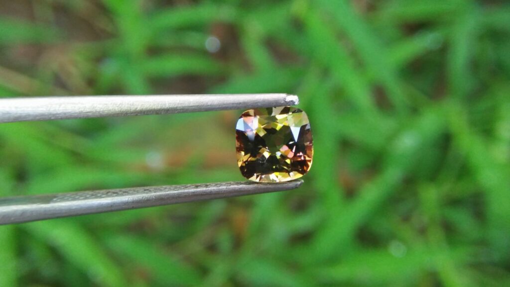 Andalusite is an aluminium nesosilicate mineral with the chemical formula Al₂SiO₅. Andalusite is trimorphic with kyanite and sillimanite, being the lower pressure mid temperature polymorph. At higher temperatures and pressures, andalusite may convert to sillimanite. Chemical formula: Al₂SiO₅ Hardness (Mohs hardness scale): 7 – 7.5 Andalusite can work on breaking fevers and treating cellular disorders and also can alleviate the paralysis that affects the joints, muscles, and nerves.