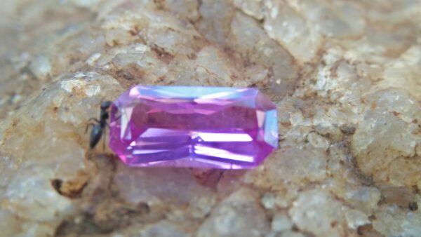 Sapphire is a 5th and a 45th Anniversary gemstone. Known as the "wisdom stone" Sapphire is exceptional for calming and focusing the mind, allowing the release of mental tension and unwanted thoughts. Pink Sapphire is an ideal stone of emotional and psychic protection, especially in situations where one has no control in directing events, but cannot simply depart either pink is the boundary line between rubies and sapphires since pink is commonly considered a tint of red or red plus white. Pink sapphires symbolize loyalty, trust, and sincerity, making them popular stones for engagement rings.