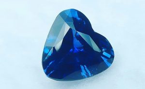 Ceylon Blue Sapphire Heart Unearthed from city of gem Ratnapura Sri Lanka. According to Vedic Astrology Blue Sapphire represents the planet of saturn. It is said that if blue sapphire gemstone gives good effects to wearer can achieve huge success in life.