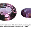 Spinel is the magnesium-aluminum member of the larger spinel group of minerals with chemical formula MgAl₂O₄. Spinel is actually a large group of minerals. Gahnite, hercynite, ceylonite, picotite, and galaxite are all part of the spinel group. This oxide mineral is a Cubic crystal system with 7.5–8.0 hardness according to the Mohs hardness scale. Spinels Specific Gravity is depending on the composition of chemicals such as Zn-rich spinel can be as high as 4.40, otherwise, it averages from 3.58 to 3.61. Spinel has many colors such as red, pink, blue, lavender/violet, dark green, brown, black, colorless, gray. Spinel is a single reflective Non-pleochroic gemstone and Anomalous in some blue zincian varieties. It can be found as Opaque, Translucent or transparent. Spinel RI value is n = 1.719  Some red and pink spinels have fluorescence under UV Light. also, Some spinels have magnetism Weak to medium. Natural spinels typically are not enhanced. Spinels are found in Madagascar, Sri Lanka, Vietnam, Myanmar, Tanzania, Kenya, Nigeria, Afghanistan, Albania, Algeria, Atlantic Ocean, Australia, Belgium, Bolivia, Brazil, Cambodia, Canada. Spinel has long been found in the gemstone-bearing gravel of Sri Lanka. Since 2000 in several locations around the world have been discovered spinels with unusual vivid colors. when the mineral is pure, it’s colorless. That's called allochromatic gemstones. Als, Spinels are found with 4-rayed stars and 6-rayed stars. Some spinels are found with a color-changing effect such as Blue to violet, Grayish-blue to reddish-violet and some stones from Sri Lanka change from violet to reddish violet, due to the presence of Fe, Cr, and V. Blue Spinel is a very special gemstone because it is one of the few that occur naturally. The blue Spinel is colored from the impurity of Cobalt in the crystal lattice. High Color saturation in blue Spinels are always colored by Cobalt and are extremely rare to find. Cobalt spinel has high market value. Healing Properties of Spinels 👇 Spinel is known as the stone of revitalization. This MgAl2O4 mineral powers make the gums and teeth stronger and is also beneficial for gums, skin, slimming the healthy and overweight body and cancer healing. Spinel promotes physical vitality, refills the energy and eases exhaustion. Spinel is a very soothing stone, as it calms and relieves stress, anxiety, PTSD and depression. Also, Spinel is working with chakra balancing. Black Spinel - Earth Star Chakra , Red or Pink - Spinel Base Chakra, Green Spinel - Heart chakra, Blue Spinel - Throat chakra, Purple Spinel