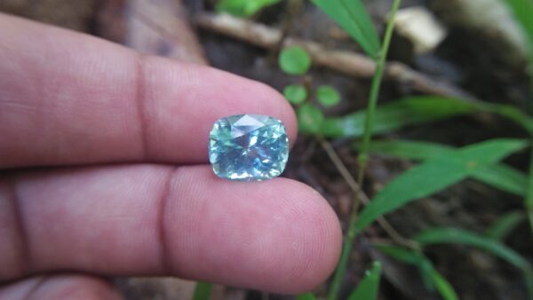 Aquamarine is a color variety of the mineral beryl. Beryl is a mineral composed of beryllium aluminium cyclosilicate with the chemical formula Be₃Al₂. Well-known varieties of beryl include emerald and aquamarine. Naturally occurring, hexagonal crystals of beryl can be up to several meters in size, but terminated crystals are relatively rare. Hardness : 7.5 – 8 Crystal system : Hexagonal Specific gravity : Average 2.76 Optical properties : Uniaxial (-) Refractive index : nω = 1.564–1.595 nε = 1.568–1.602 Healings of Aquamarine, Aquamarine Heals emotional trauma, Cools high temper and conflict, Relieves stress, helps get in touch with suppressed emotions, Brings peace, Clears the mind, Calms the heart and many healing in this stone