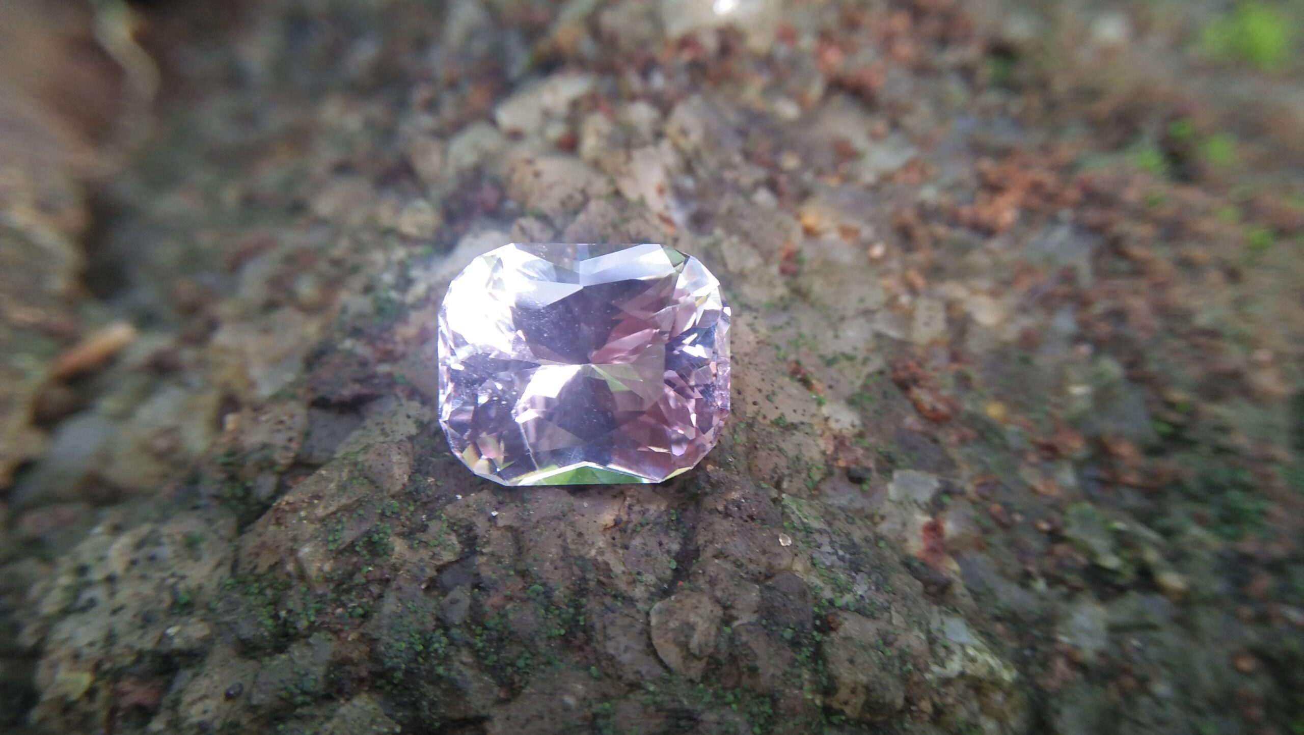 MORGANITE is a color variety of the mineral beryl. Beryl is a mineral composed of beryllium aluminium cyclosilicate with the chemical formula Be₃Al₂. Well-known varieties of beryl include emerald and aquamarine. Naturally occurring, hexagonal crystals of beryl can be up to several meters in size, but terminated crystals are relatively rare. Hardness : 7.5 – 8 Crystal system : Hexagonal Specific gravity : Average 2.76 Optical properties : Uniaxial (-) Refractive index : nω = 1.564–1.595 nε = 1.568–1.602 Morganite is a gemstone of divine love also It removes the pressure to perform or excel all the time. Morganite is a heart chakra stone and carries the energy of Divine love and compassion. Morganite gemstone is a natural birthstone of October and November