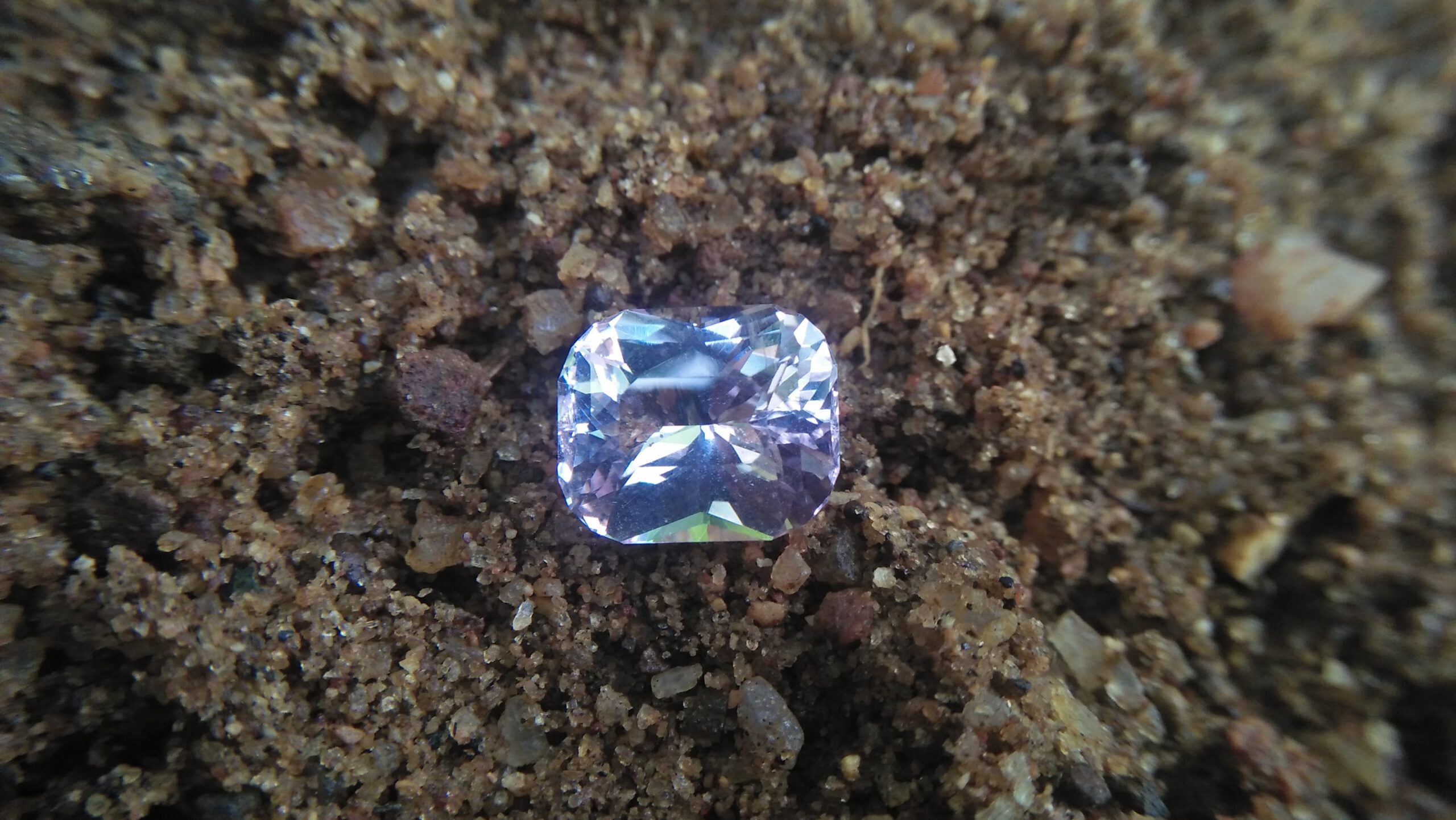 MORGANITE is a color variety of the mineral beryl. Beryl is a mineral composed of beryllium aluminium cyclosilicate with the chemical formula Be₃Al₂. Well-known varieties of beryl include emerald and aquamarine. Naturally occurring, hexagonal crystals of beryl can be up to several meters in size, but terminated crystals are relatively rare. Hardness : 7.5 – 8 Crystal system : Hexagonal Specific gravity : Average 2.76 Optical properties : Uniaxial (-) Refractive index : nω = 1.564–1.595 nε = 1.568–1.602 Morganite is a gemstone of divine love also It removes the pressure to perform or excel all the time. Morganite is a heart chakra stone and carries the energy of Divine love and compassion. Morganite gemstone is a natural birthstone of October and November