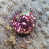 Natural Colour Change Zircon Very fine quality luster Weight: 4.45Cts Dimension: 8.7mm x 6.2mm Shape : Round Clarity : Clean Treatment : None/ Natural/ Unheated Colour: changing Colours Brown, Peach, pinkish purple, Red
