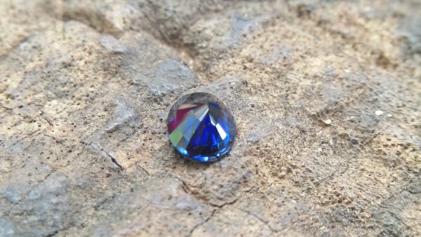 Natural Dark Blue Sapphire ( Kakanil ) කාකනිල් සෙනසුරු ග්‍රහයාට අයත් මැණික Stone of Saturn Shape : Ovel Clarity : Clean Treatment : Natural/Unheated Dimension : 5.9mm x 4.8mm x 3.3mm Weight : 0.79Cts Location : City of Gem Ratnapura Sri Lanka