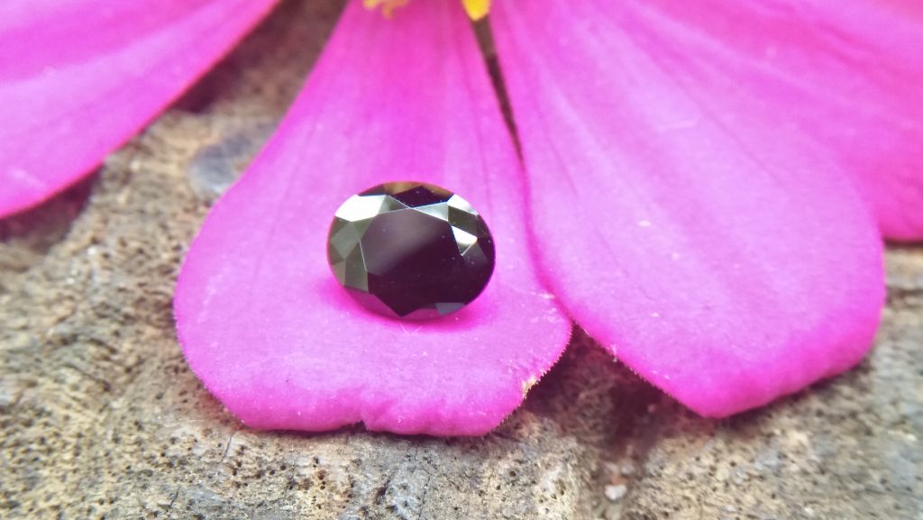 Natural Dark Blue Sapphire ( Kakanil ) කාකනිල් සෙනසුරු ග්‍රහයාට අයත් මැණික Stone of Saturn Shape : Ovel Clarity : Clean Treatment : Natural/Unheated Dimension : 5.9mm x 4.8mm x 3.3mm Weight : 0.79Cts Location : City of Gem Ratnapura Sri Lanka