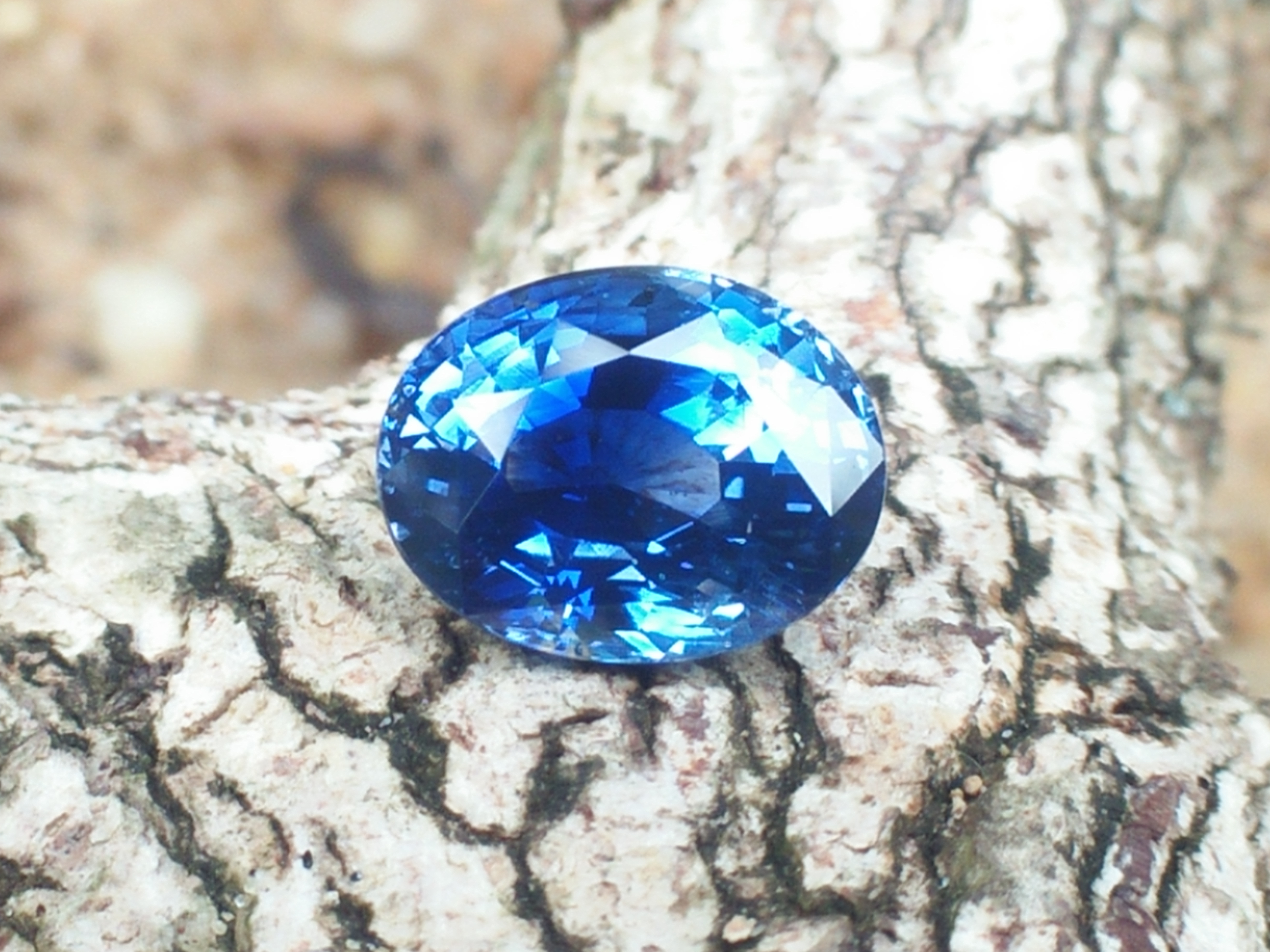 NATURAL BLUE SAPPHIRE Shape : Ovel Dimension : 9.15mm x 7.30mm x 5.51mm Weight : 3.06Cts Clarity : SI Colour : Cornflower Blue Transparency : Transparent Treatment : Unheated/Natural Sapphire is the birthstone for September