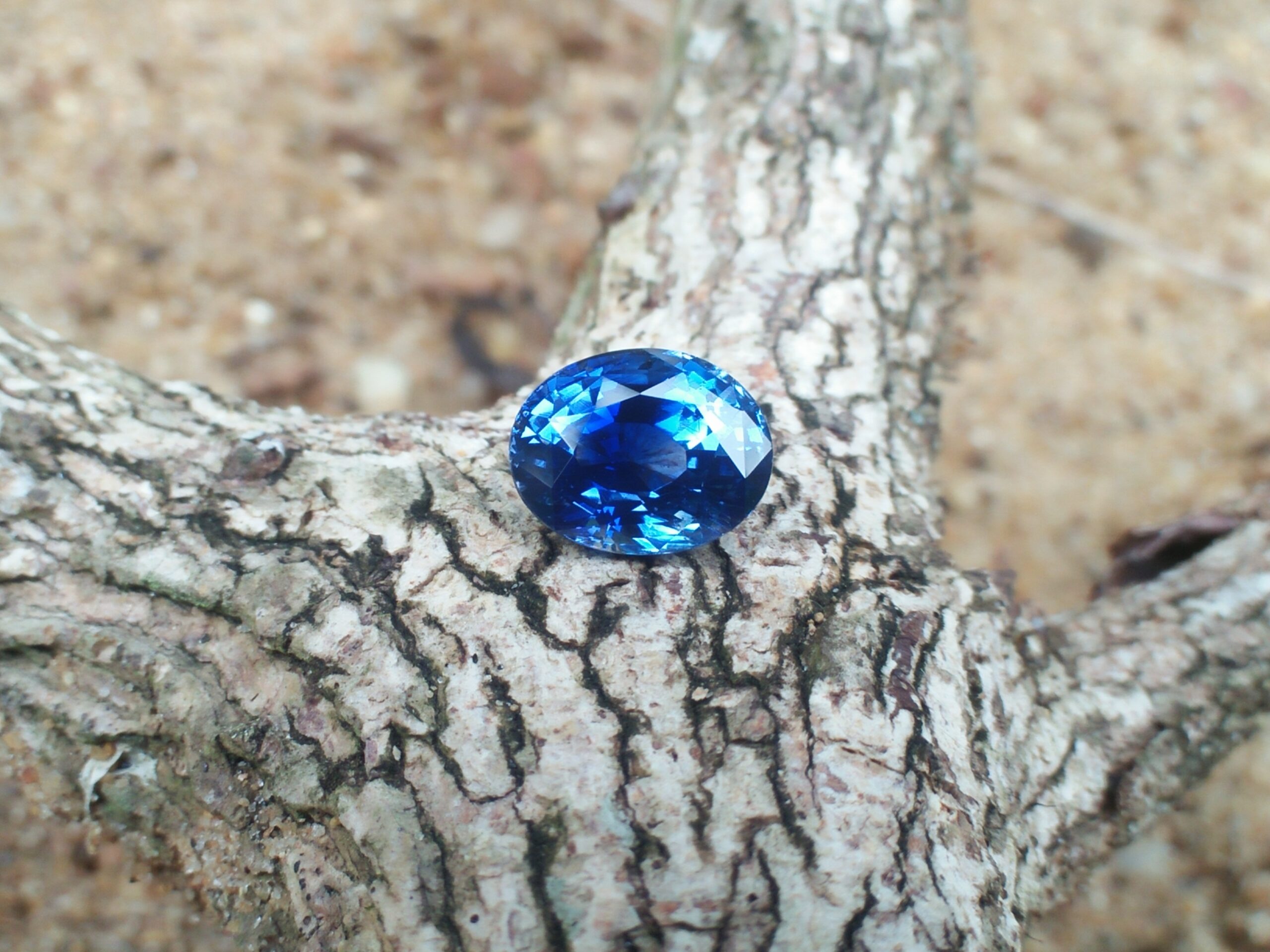 NATURAL BLUE SAPPHIRE Shape : Ovel Dimension : 9.15mm x 7.30mm x 5.51mm Weight : 3.06Cts Clarity : SI Colour : Cornflower Blue Transparency : Transparent Treatment : Unheated/Natural Sapphire is the birthstone for September