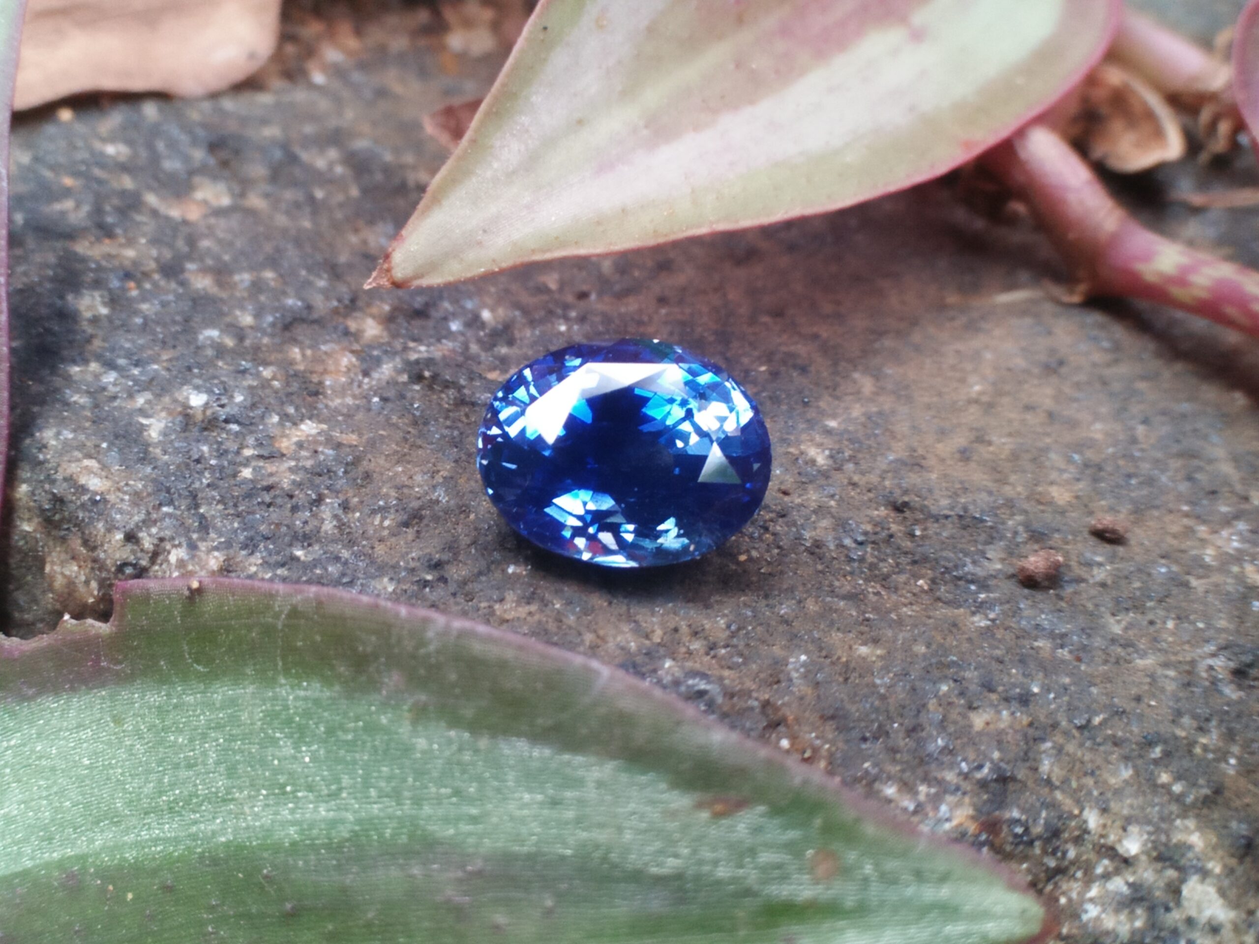NATURAL BLUE SAPPHIRE Shape : Ovel Dimension : 9.15mm x 7.30mm x 5.51mm Weight : 3.06Cts Clarity : SI Colour : Cornflower Blue Transparency : Transparent Treatment : Unheated/Natural Sapphire is the birthstone for September
