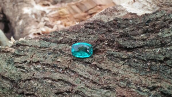 Natural Colombian Emerald Clarity : SI Treatment : Natural/Unheated Dimension : 7.95mm x 5.6mm x 3.61mm Weight : 1.05 Cts Birthstone : May Mineral : Colombia