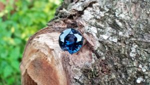 Cabalt Spinel is one of Rare Blue stone in Spinel Family NATURAL Cabalt Spinel Shape : Round Clarity : SI Treatment : Natural/Unheated Weight : 3.65 Cts
