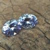 NATURAL Lavender Spinel Pair Shape : Ovel Clarity : SI Treatment : Natural/Unheated Dimension : 6.5mm x 5mm x 3mm ( Both Same) Weight : 1.45Cts (Both) Cut : Flower Cut Dispersion : Good Colour : Light Lavender