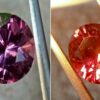 Natural Colour Change Garnet Weight: 3.19Cts Dimension: 9.7mm x 8.31mm x 5.8mm Colour: changing colors Brown, Brownish purple, Orangy Red Clarity : SI Birthstone : January Treatment : None/ Natural