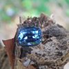 Sapphire is the birthstone for September NATURAL BLUE SAPPHIRE Shape : Cution Cut : Mixed Cut Dimension : 6.8 mmx 5.4 mm x 4.4 mm Weight : 1.50Cts Clarity : VVS Colour : Greenish Blue Transparency : Transparent
