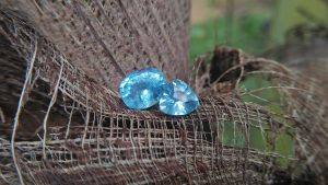 NATURAL AQUAMARINE Shape : Cution/ Triangle Clarity : SI Treatment : Natural/Unheated Weight : 1.50cts/ 3.15Cts Dimension : 9.9mm x 8mm x 6.5mm 7.9mm x 7.7mm x 4.9mm Colour : Bluish Green Gemstones direct from the source