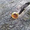 Natural Golden Honey Colour Zircon WEIGHT : 4.20Cts COLOUR : Golden Honey Yellow CUT & SHAPE : Round Flower Cut TRANSPARENCY : Transparent MEASUREMMENT : 8.85 mm x 6 mm TREATMENT : None Origin : Sri Lanka Clarity : SI