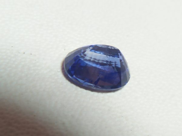 NATURAL BLUE SAPPHIRE "Cornflower Blue' Colour : Blue "Cornflower Blue' Shape : Oval Weight : 2.30 CTS Dimension : 8.6 x 6.3 x 5.3 mm Treatment : Heated Clarity : SI • CSL - Colored Stone Laboratory Certified ( GIA Alumni Association Member ) • CSL Memo No : 8F293B471ADD               Sapphire is a precious gemstone, a variety of the mineral corundum, consisting of aluminum oxide with trace amounts of elements such as iron, titanium, chromium, copper, or magnesium. Sapphire deposits are found in Eastern Australia, Thailand, Sri Lanka, China, Vietnam, Madagascar, Greenland, East Africa, and in North America in mostly in Montana. Madagascar, Sri Lanka, and Kashmir produce large quantities of fine quality Sapphires for the world market. Sapphires are mined from alluvial deposits or from primary underground workings. Blue Sapphire and Ruby are the most popular Gemstone in Corundum Family. also, Orangy Pink Sapphire is called Padparadscha. The name Drive's from the Sinhalese word "padmaraga" " පද්මරාග", meaning lotus blossom, as the stone is of a similar color to the lotus blossom. Bi-Color Sapphire from DanuGroup Collection Also, Sapphire can be found as parti-color, bi-color or fancy color. Australia is a main parti-color Sapphire producer. White Sapphire also, White sapphire is a very popular stone to wear instead of Diamond as a 3rd hardness gemstone after diamond ( moissanite hardness is 9.5). Various colors of star sapphires A star sapphire is a type of sapphire that exhibits a star-like phenomenon known as asterism. Also, A rare variety of natural sapphire, known as color-change sapphire, exhibits different colors in a different light. Sapphires can be treated by several methods to enhance and improve their clarity and color. A common method is done by heating the sapphires in furnaces to temperatures between 500 and 1,850 °C for several hours, or by heating in a nitrogen-deficient atmosphere oven for 1 week or more. Geuda is a form of the mineral corundum. Geuda is found primarily in Sri Lanka. It's a semitransparent and milky appearance due to rutile inclusions. Geuda is used to improve its color by heat treatment. Some geuda varieties turn to a blue color after heat treatments and some turn to red after oxidizing. Also, Kowangu pushparaga turns to yellow sapphire after oxidizing. Sapphire Crystal system is a Trigonal crystal system with a hexagonal scalenohedral crystal class. Sapphire hardness is 9 according to the Mohs hardness scale with 4.0~4.1 specific gravity. Refractive index ω          =1.768–1.772 nε =1.760–1.763 Solubility = Insoluble Melting point = 2,030–2,050 °C Birefringence  = 0.008 Pleochroism = Strong Luster = Vitreous Sapphire is the birthstone for September and the gem of the 45th anniversary. Healing Properties of Sapphire Sapphire releases mental tension, depression, unwanted thoughts, and spiritual confusion.  Sapphire is known as a "stone of Wisdom". It is exceptional for calming and focusing the mind, allowing the release of mental tension and unwanted thoughts. Sapphire is also the best stone for awakening chakras. Dark Blue or Indigo Sapphire stimulates the Third Eye chakra. Blue Sapphire stimulates the Throat Chakra. Green sapphire stimulates Heart Chakra. Black Sapphire stimulates Base Chakra. White sapphire stimulates Crown Chakra. Yellow sapphire stimulates Solar Plexus Chakra. Blue Sapphire stimulates the Throat Chakra and Third eye chakra, the voice of the body. Blue crystal energy will unblock and balance the Throat Chakra. blue encourages the power of truth, while lighter shades carry the power of flexibility, relaxation, and balance. Blue Sapphire can free one of mental anxiety, helps make one detached, and protects against envy. Also, It can be worn for good luck and for protection against evil spirits. Since Saturn rules the nervous system, blue sapphires help problems of the nerves-tension and neuroses-diseases caused by an afflicted Saturn.  