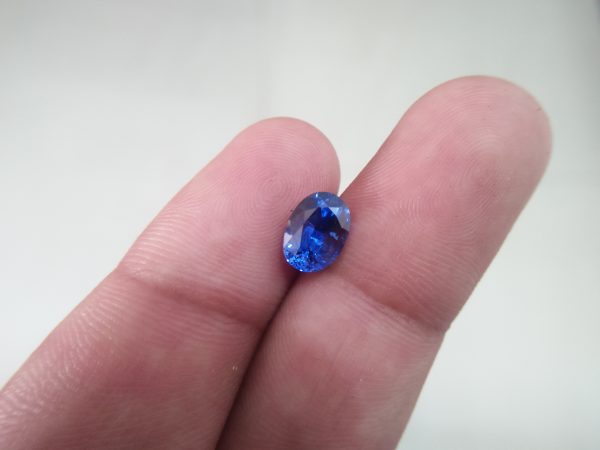 NATURAL BLUE SAPPHIRE (Royel Blue) Sapphire is a precious gemstone, a variety of the mineral corundum, consisting of aluminium oxide with trace amounts of elements such as iron, titanium, chromium, copper, or magnesium. Sapphire of all colors have become especially popular for engagement rings, since sapphire is durable enough to wear every day Fashions come and go, but blue sapphire is always popular for important jewelry such as engagement rings. • Zodiac Sign : Capricorn, Aquarius • Planet : Saturn