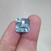 Natural Blue Topaz  Colour : Light Blue Shape : Octagon Weight : 17.17 Dimension : 14.5 x 14.5 x 11.1 mm Treatment : None Clarity : Very Clean • CSL - Colored Stone Laboratory Certified ( GIA Alumina Association Member ) • CSL Memo No : 35A3BDDA4770