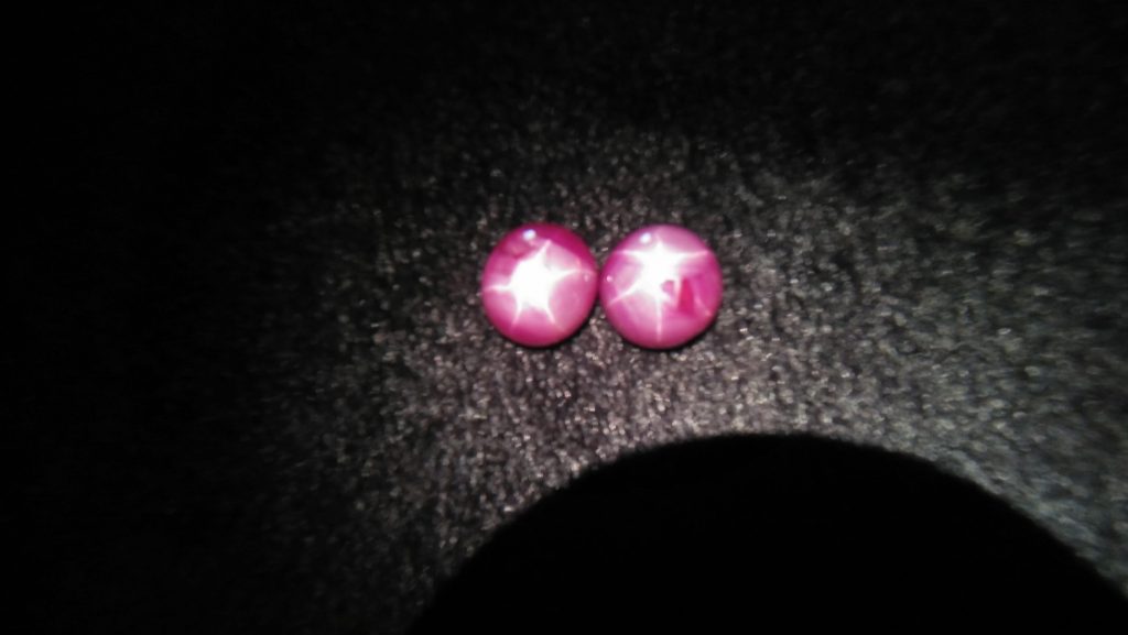 Natural Star Ruby Couple