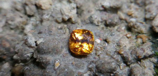 Ceylon Natural Yellow Sapphire 黃色的藍寶石 Sapphire is a precious gemstone, a variety of the mineral corundum, consisting of aluminium oxide with trace amounts of elements such as iron, titanium, chromium, copper, or magnesium. Sapphire helps the user stay on the Spiritual Path, boosting psychic and spiritual powers, and is a great stone for Earth and Chakra healing. also, all corundums share some energies in common, the various colours of Sapphire have individual vibrational signatures and different spiritual properties. Sapphire was used by the Etruscans over 2,500 years ago and was also prized in ancient Rome, Greece and Egypt. Revered as a stone of royalty, sapphire was believed to keep kings safe from harm or envy. It is one of the most recognized gemstones in vedic astrology worn for professional success, marital bliss, improved will power and healthy progeny. It is believed to hold the powers of the planet Jupiter. Jupiter is the heaviest planet in the solar system, hence imparting distinctive powers to Yellow Sapphire over other precious stones. It is known for providing healing powers in the ailments of the kidneys, mouth, rheumatism, cough and fever. Yellow Sapphires are worn in the Index finger of the correct hand on a Thursday morning of the Shukla Paksha (waxing moon).