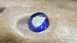 Natural Blue Sapphire  Vivid Blue "Royal Blue"