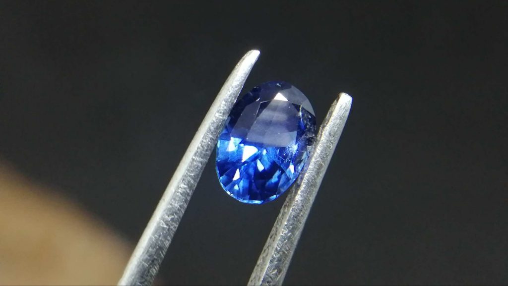 Natural Blue Sapphire  "Cornflower Blue"