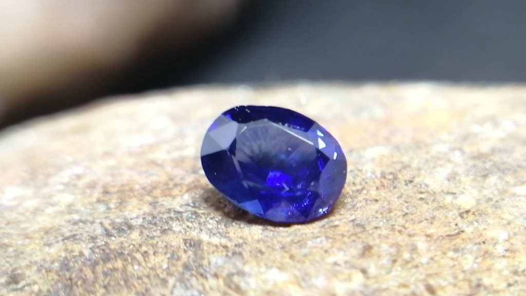 Natural Blue Sapphire Vivid Blue "Royal Blue"