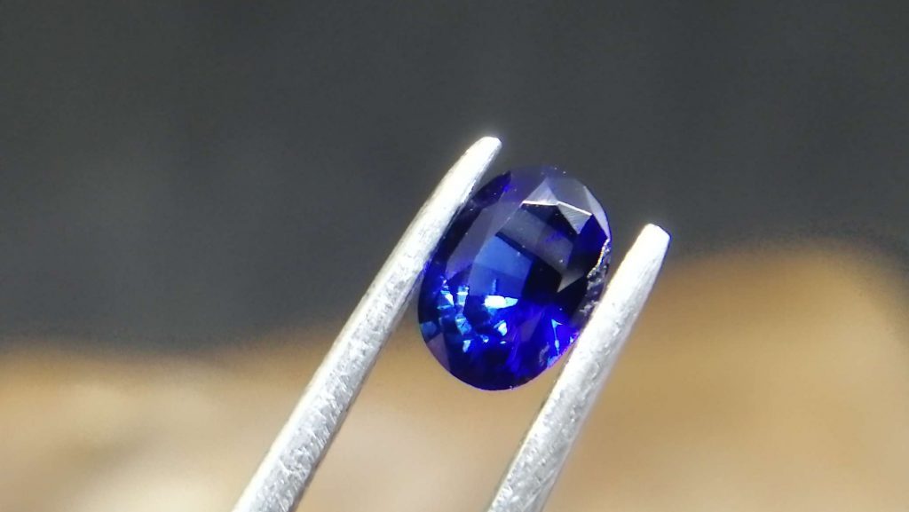 Natural Blue Sapphire Vivid Blue "Royal Blue"