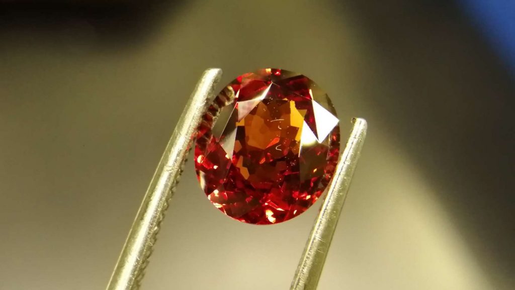 Ceylon Natural Pyrope - Almandite Garnet