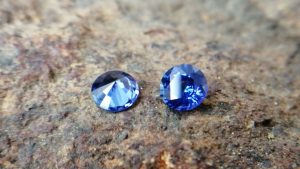 Ceylon Blue Sapphire Pair