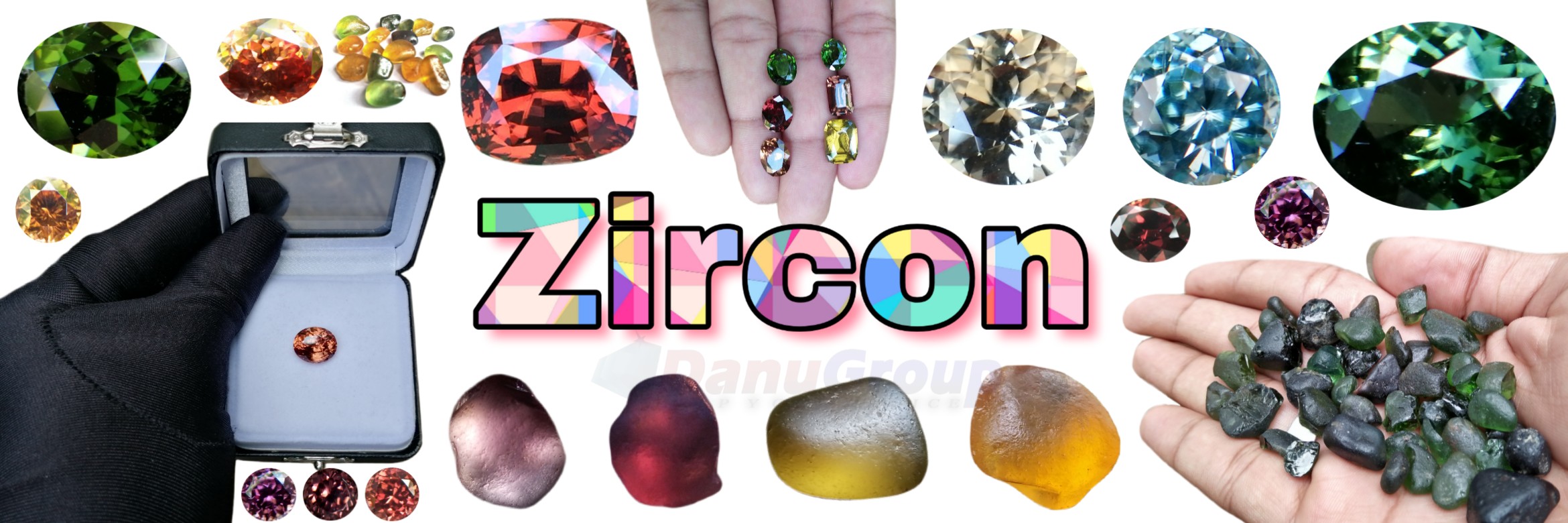 zircon gemstone - Danu Group A