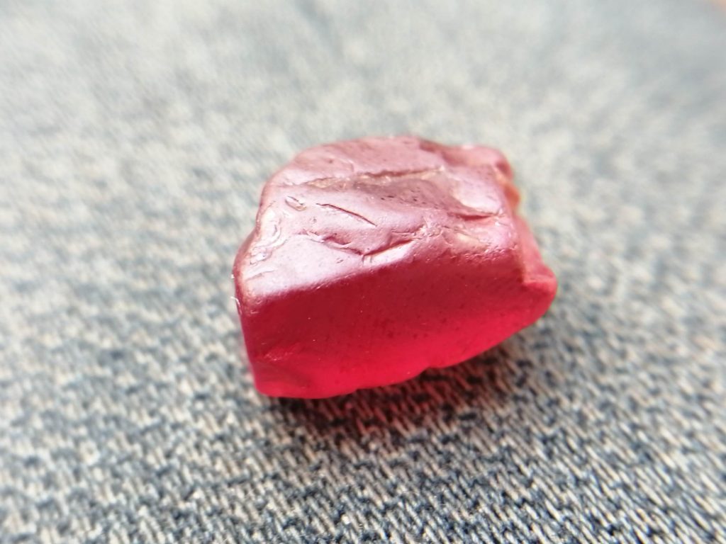Natural high quality bright colour rough spinel